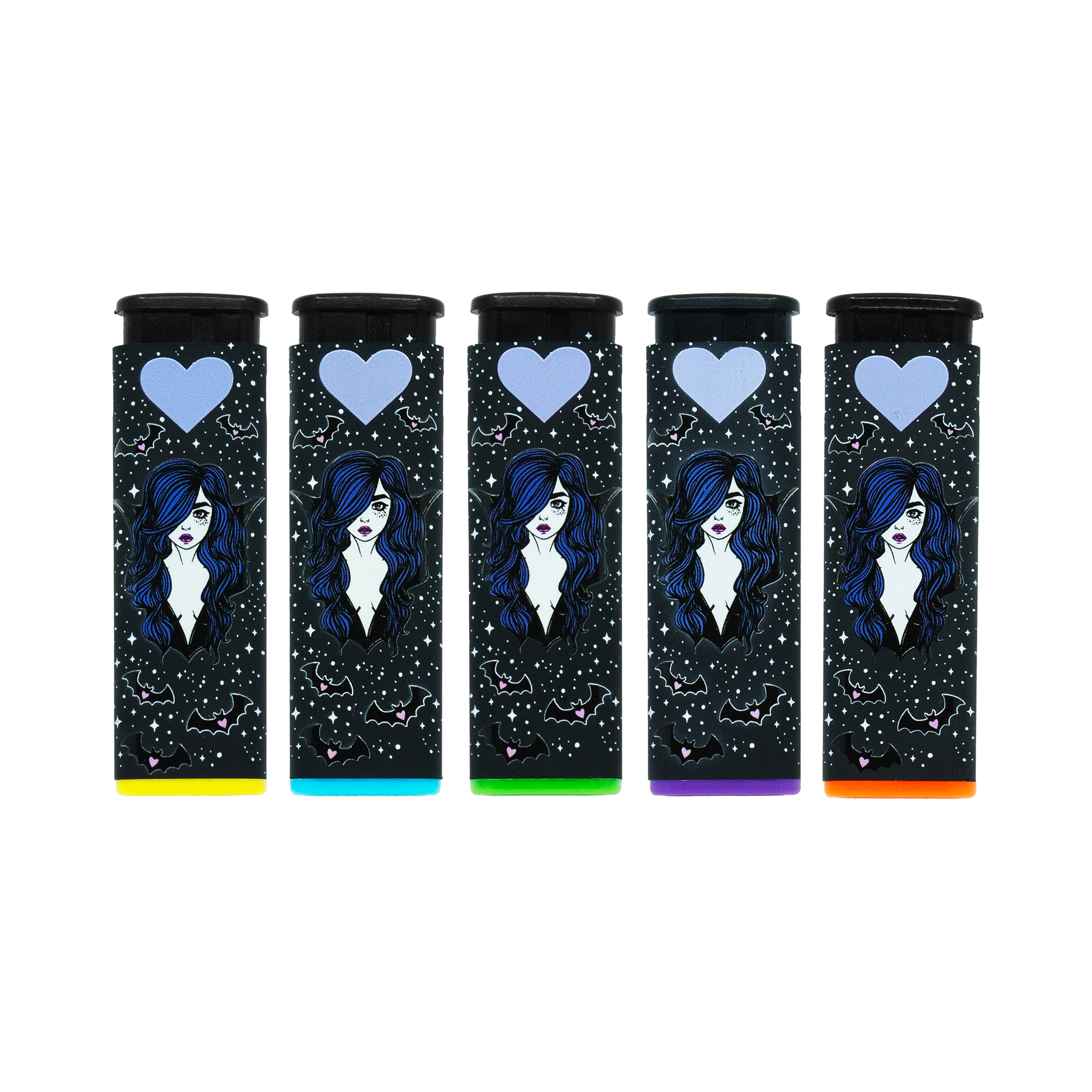Torch Lighter Multi Pack - Vampire Babe Design