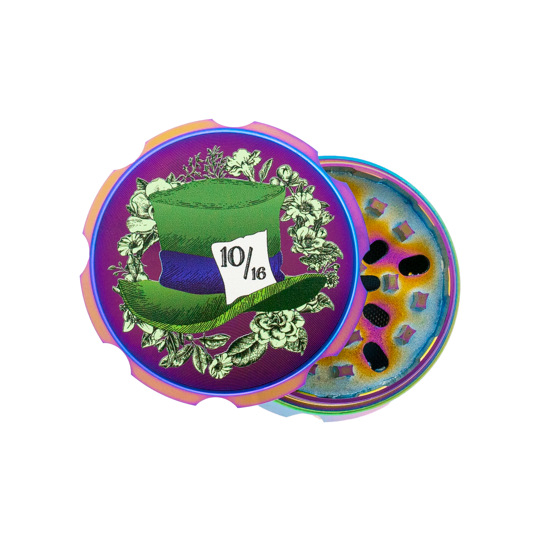 Mad Hatter Metal Grinder by Ella Dandelion