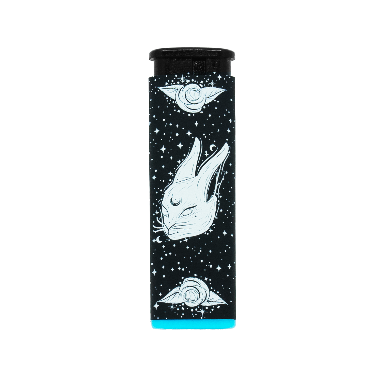 Black Rabbit Rose Torch Lighter