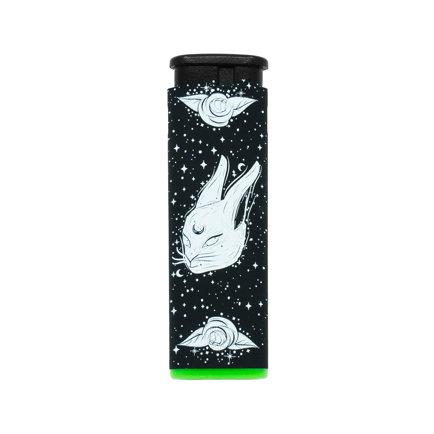 Black Rabbit Rose Torch Lighter