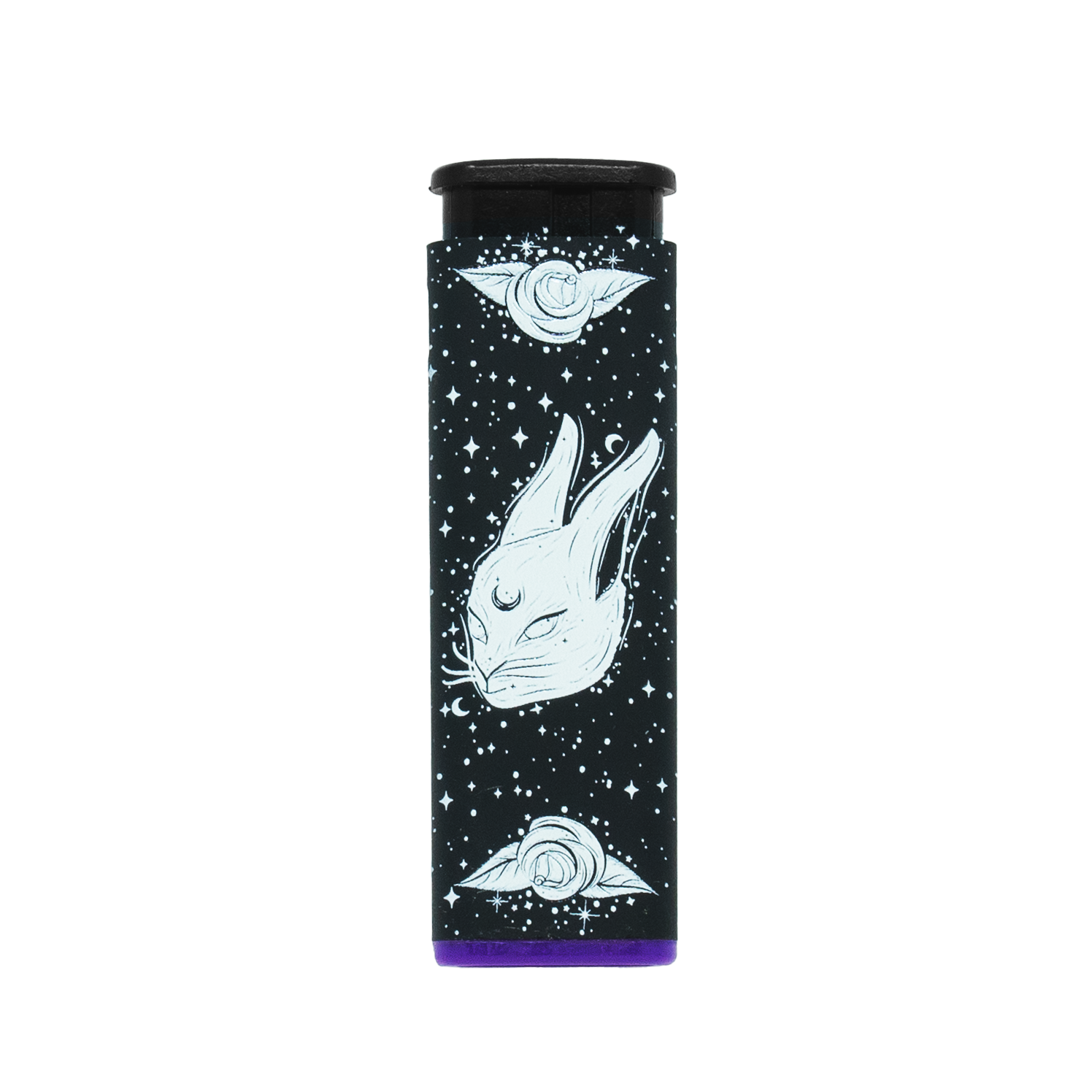 Black Rabbit Rose Torch Lighter