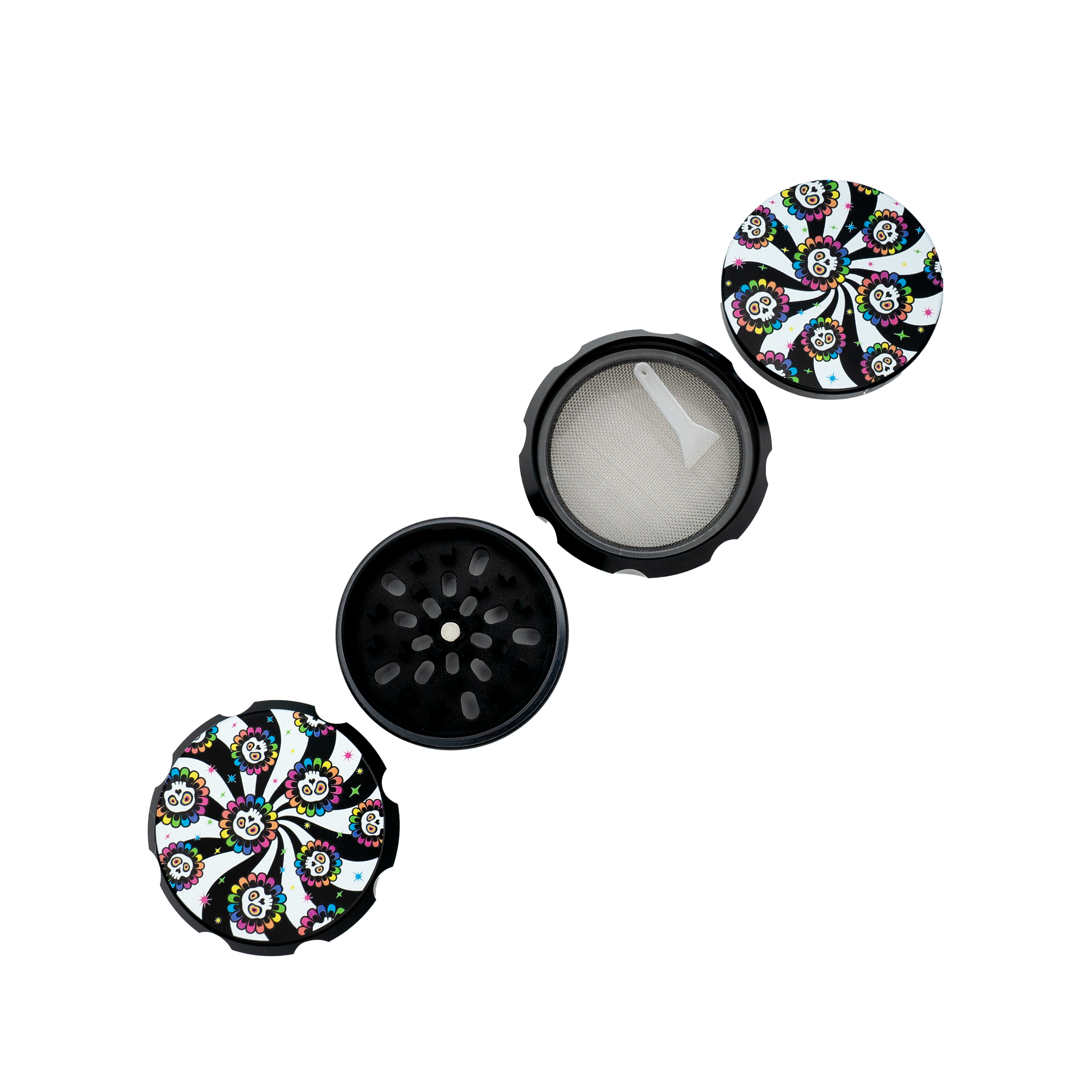 Candy Skull Metal Grinder