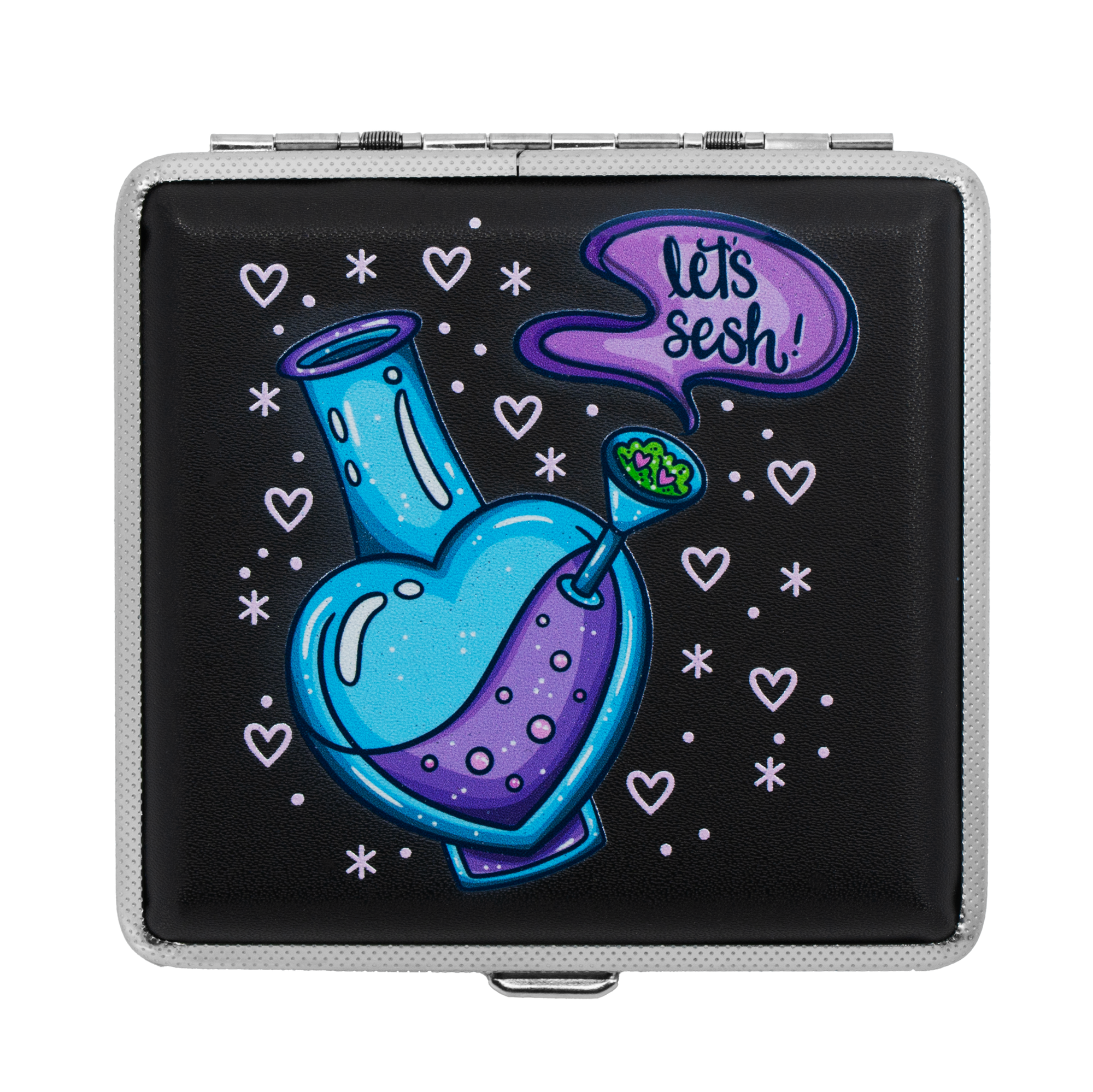 Let's Sesh Joint or Vape Stash Case by Tarryn Ann