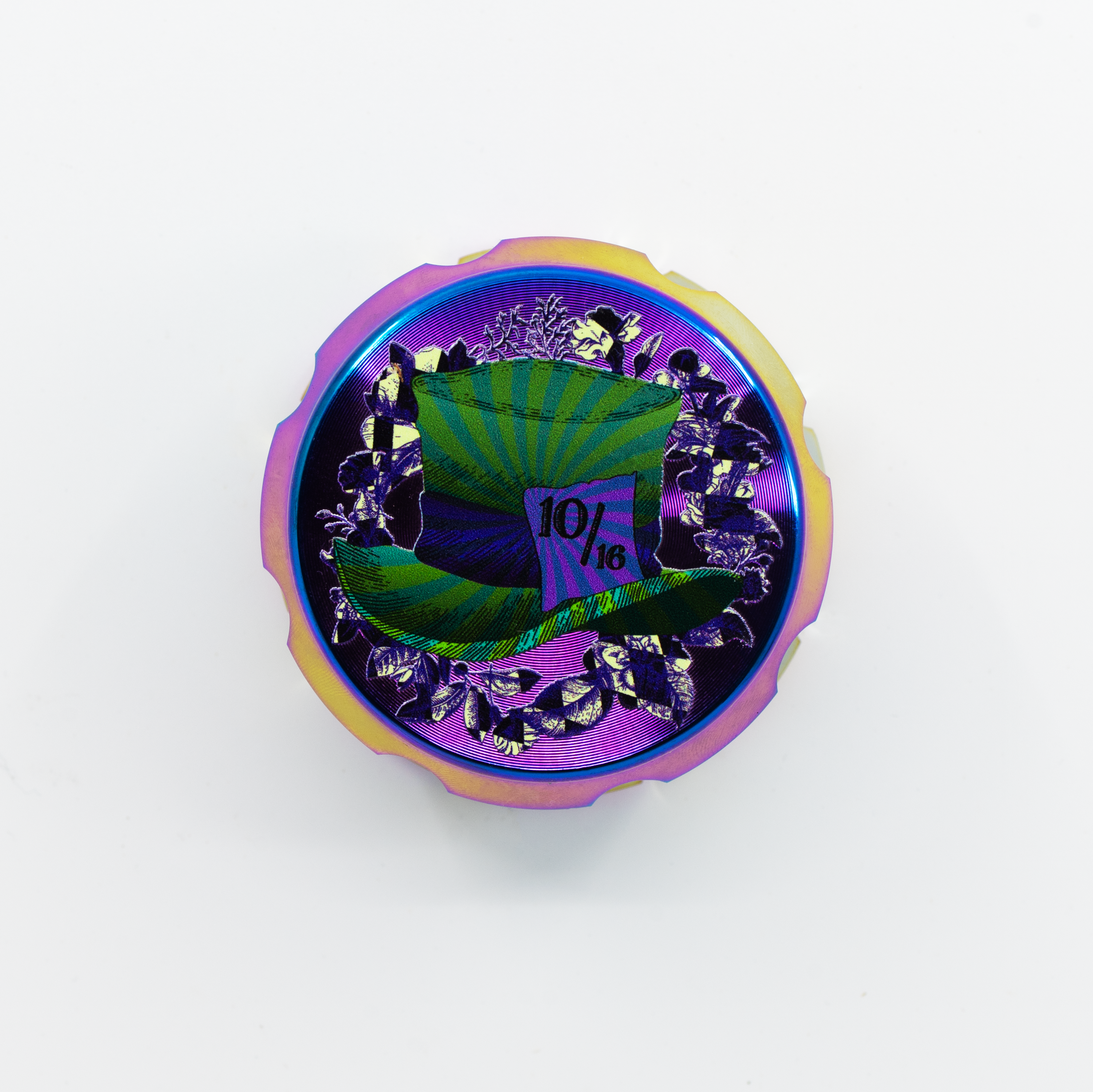 Mad Hatter Metal Grinder by Ella Dandelion