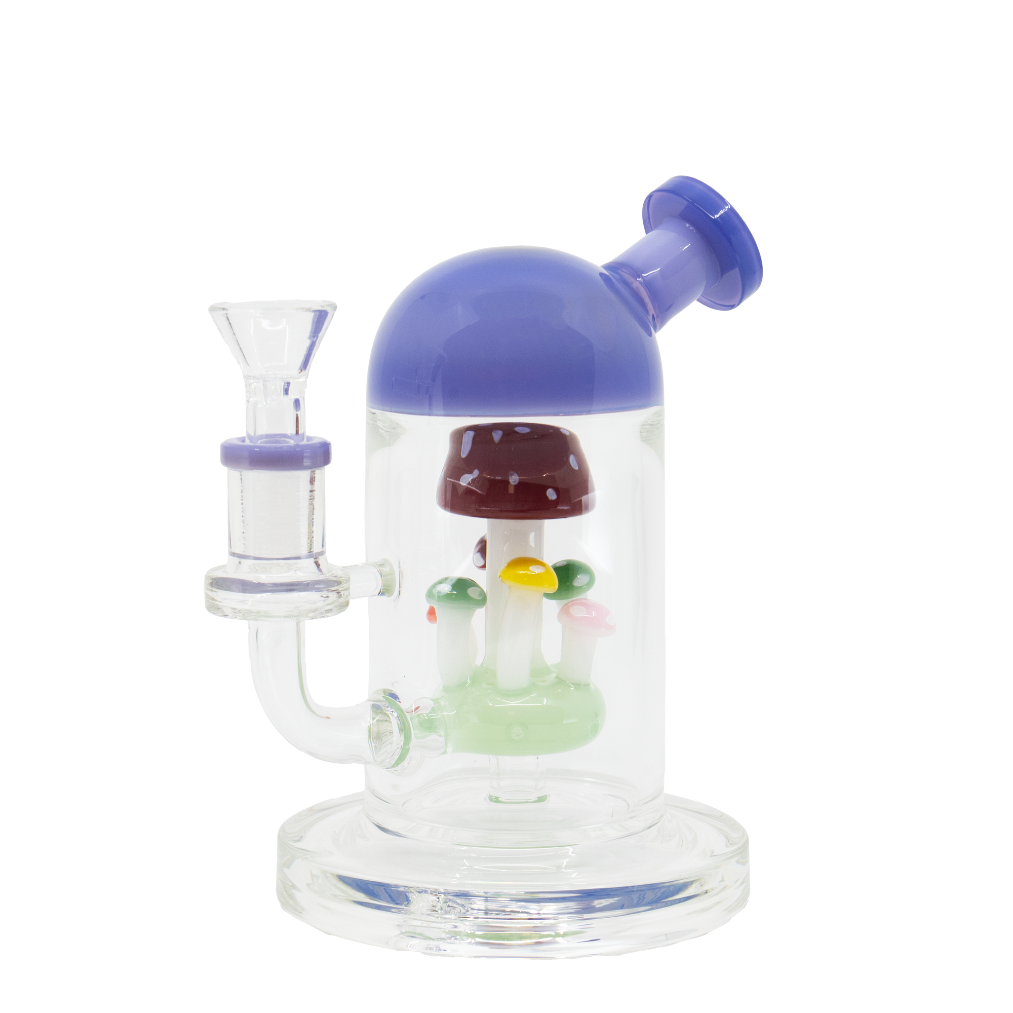 Blue Mushroom Dab Rig | Fairycore Mini Percolator