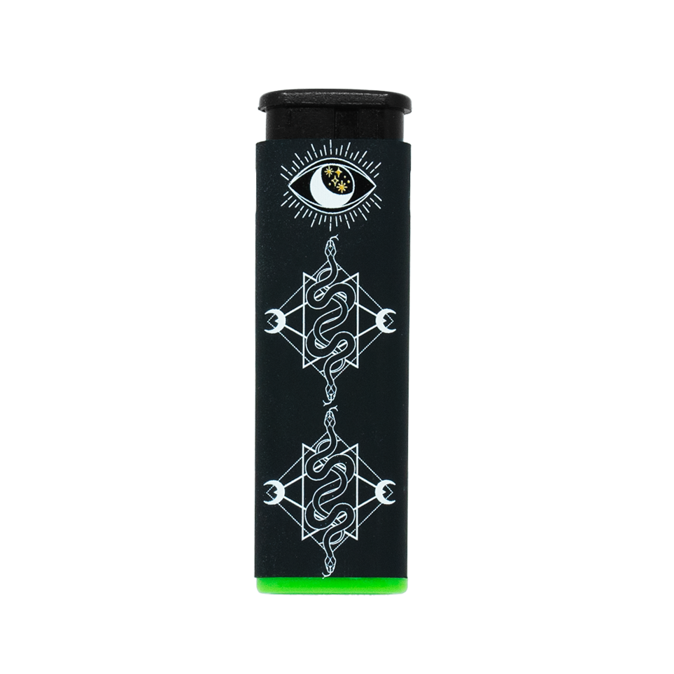 Mystical Serpents Witchy, Cute Lighter