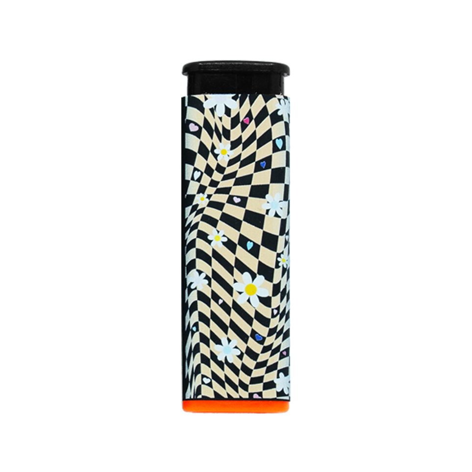 Orange Daisy Chain Torch Lighter
