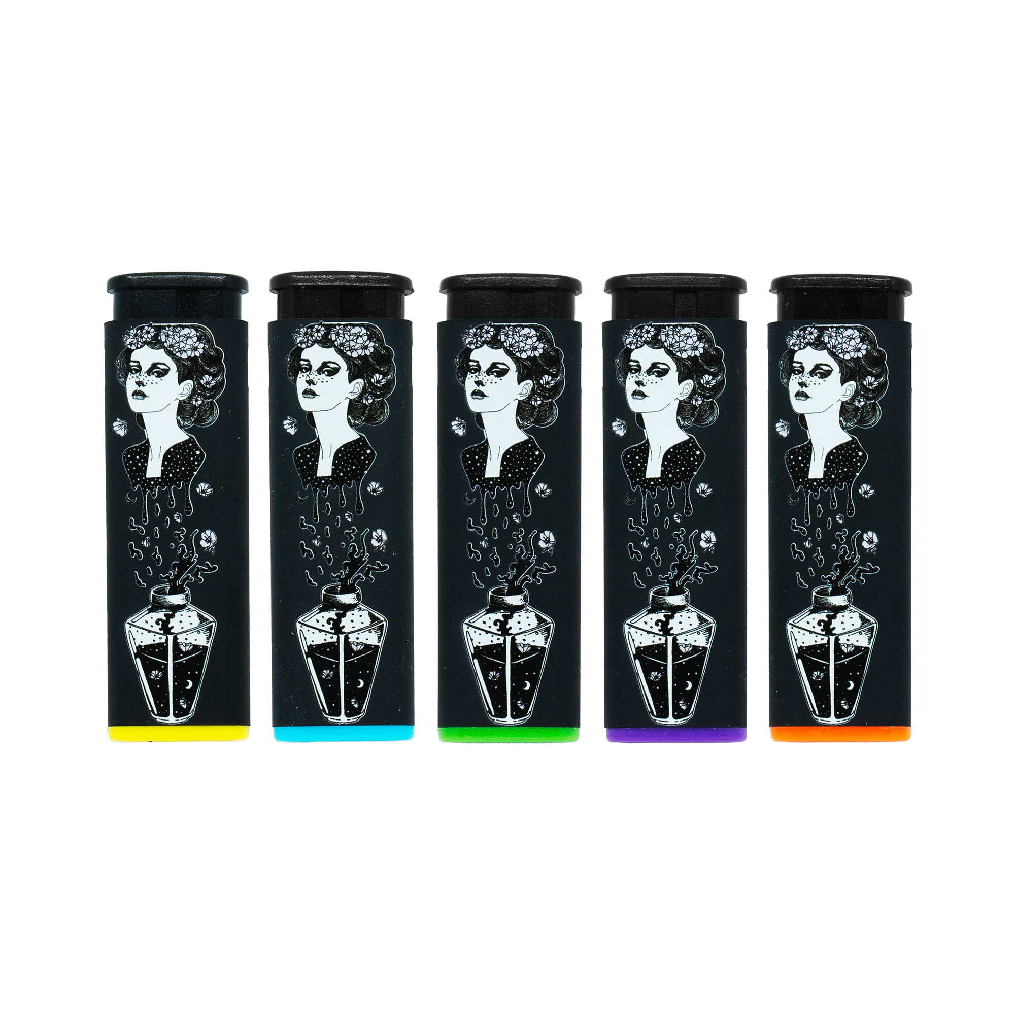 Torch Lighter Multi Pack - Potion Witch Design