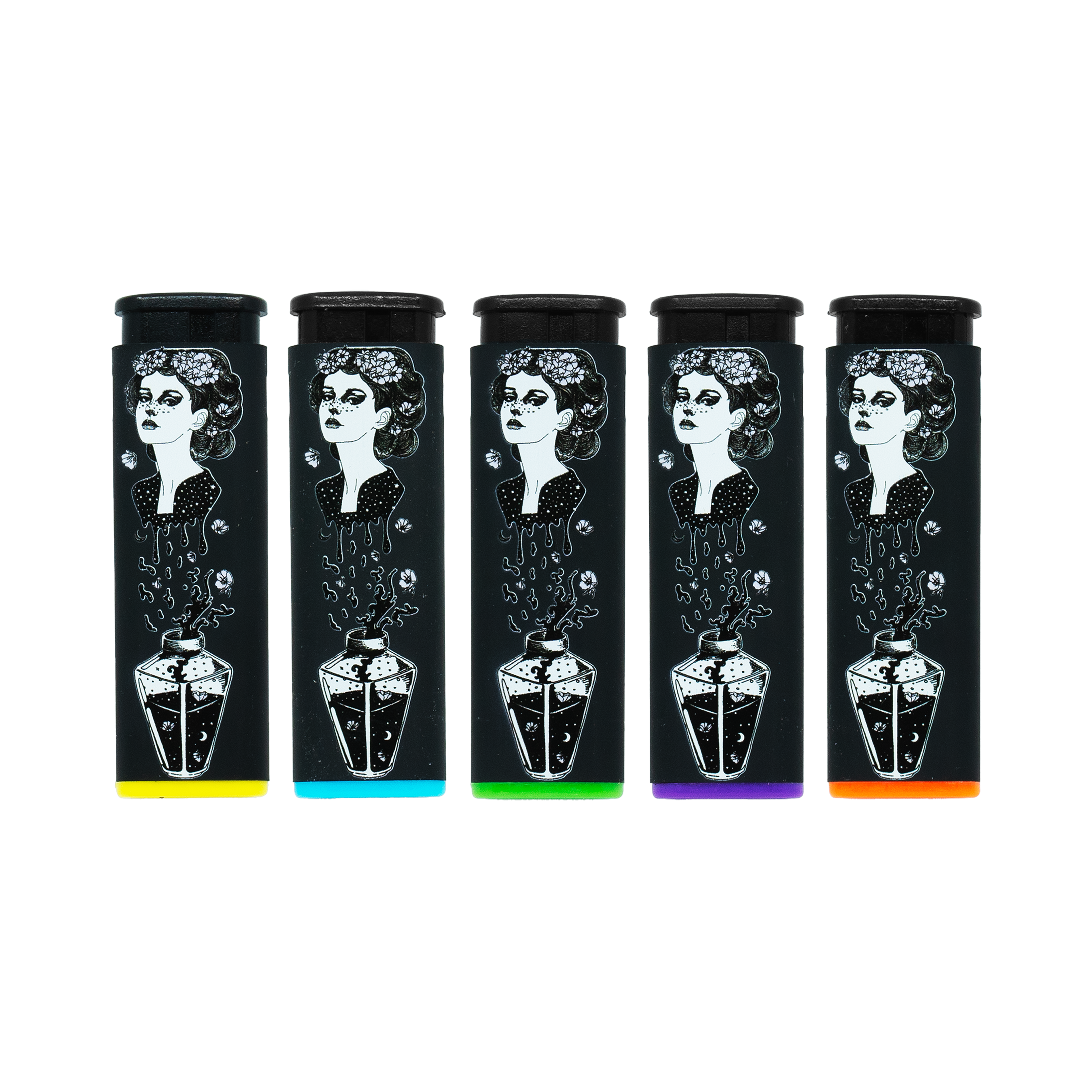 Torch Lighter Multi Pack - Potion Witch Design