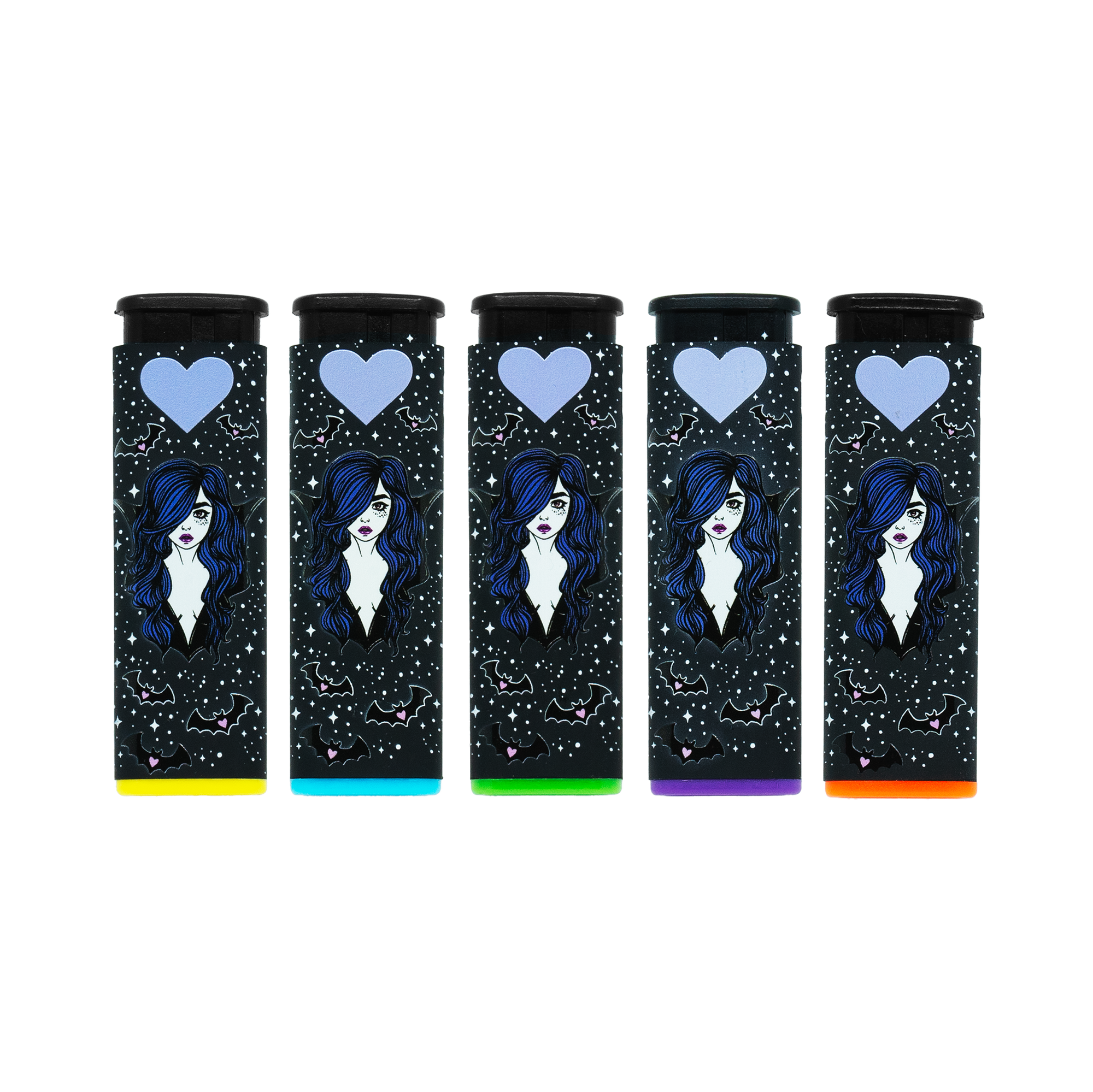 Torch Lighter Multi Pack - Vampire Babe Design