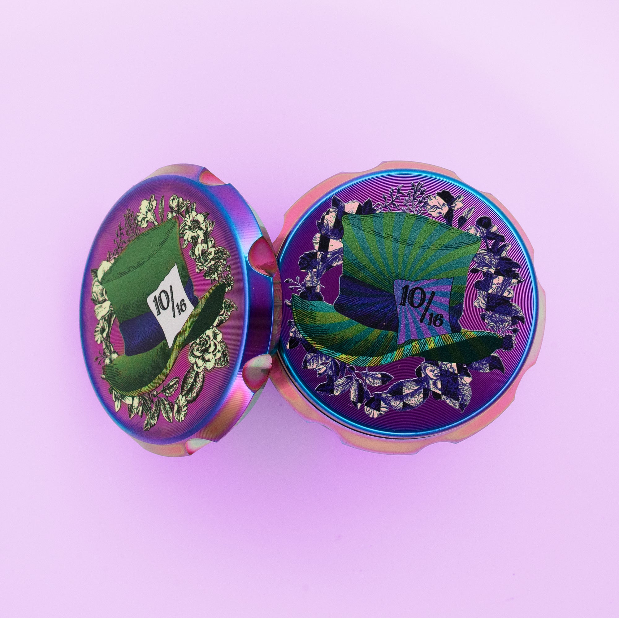 Mad Hatter Metal Grinder by Ella Dandelion