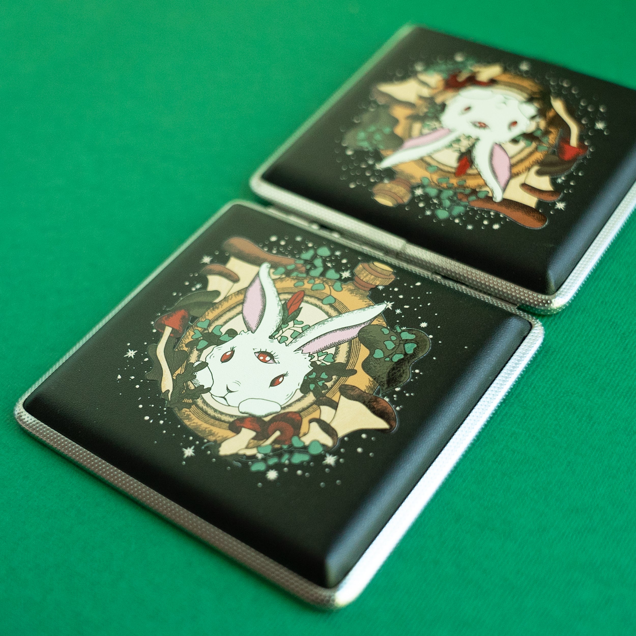 Chasing Rabbits Joint or Vape Stash Case by Ella Dandelion