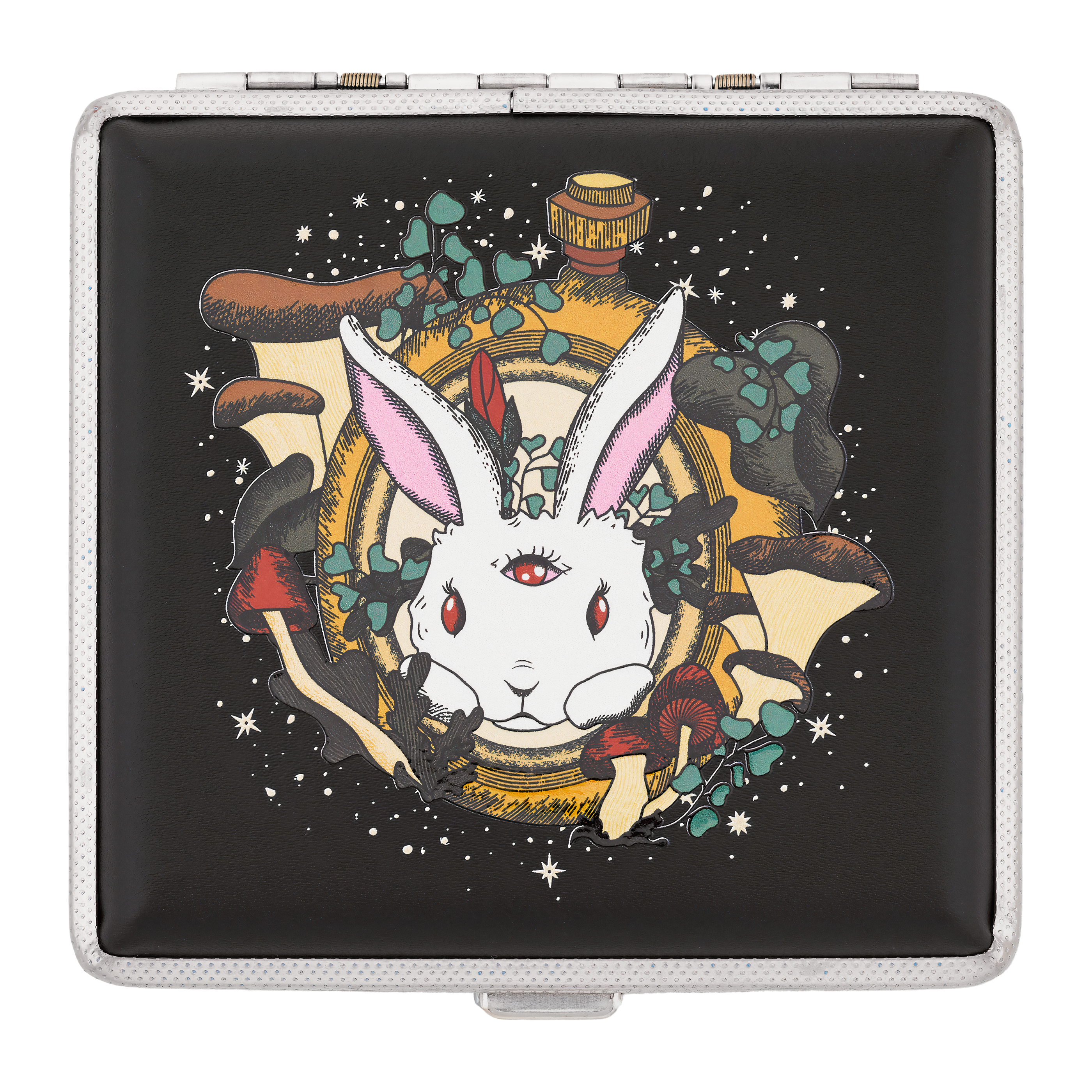 Chasing Rabbits Case | Joint Stash Case by Ella Dandelion