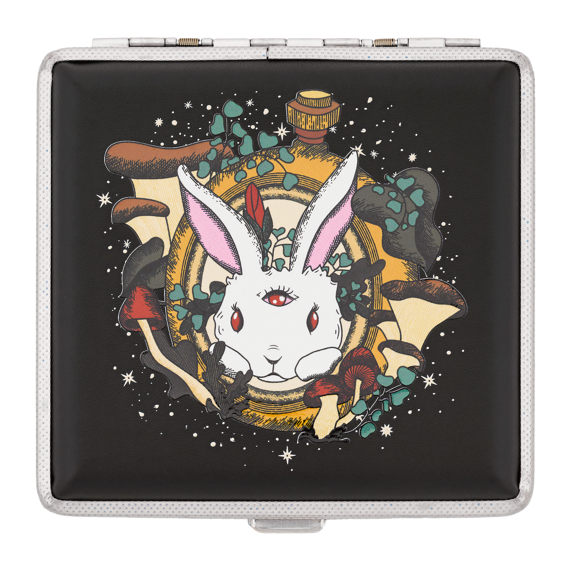Chasing Rabbits Case | Joint Stash Case by Ella Dandelion