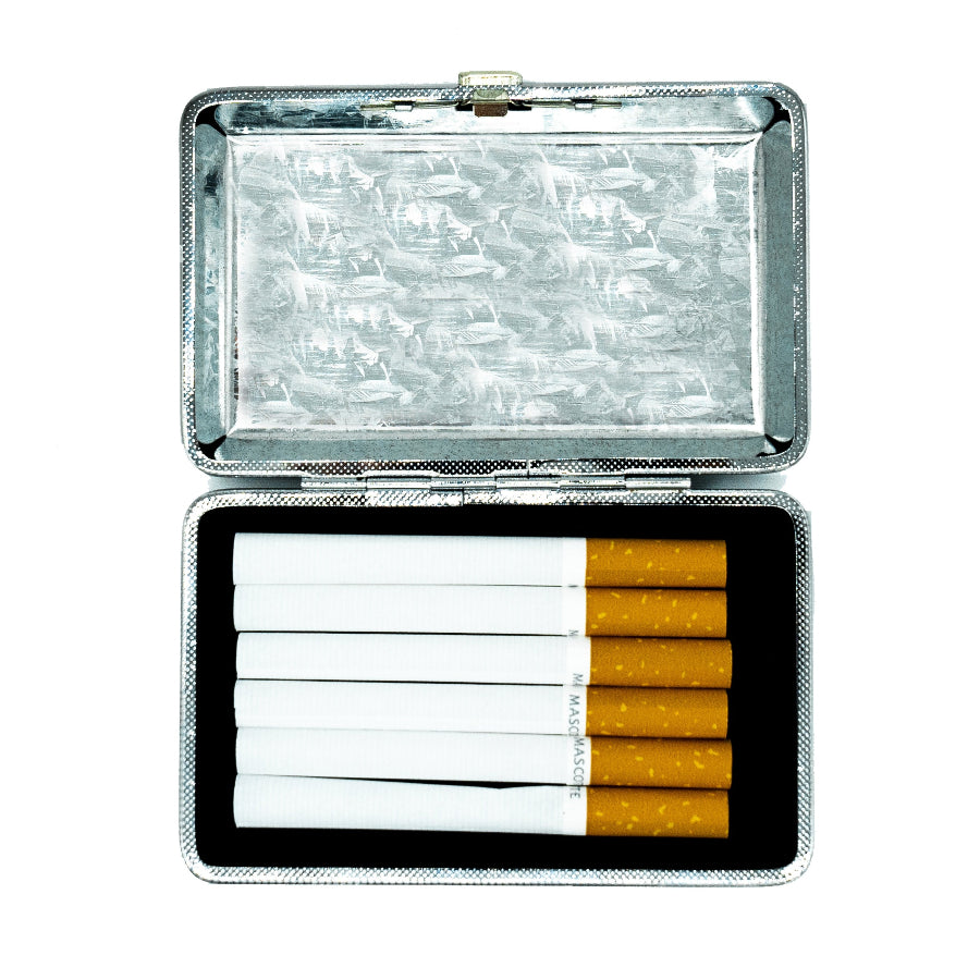 Candy Skull Joint Stash Case | Metal Sugar Skull Cigarette & Joint Holder