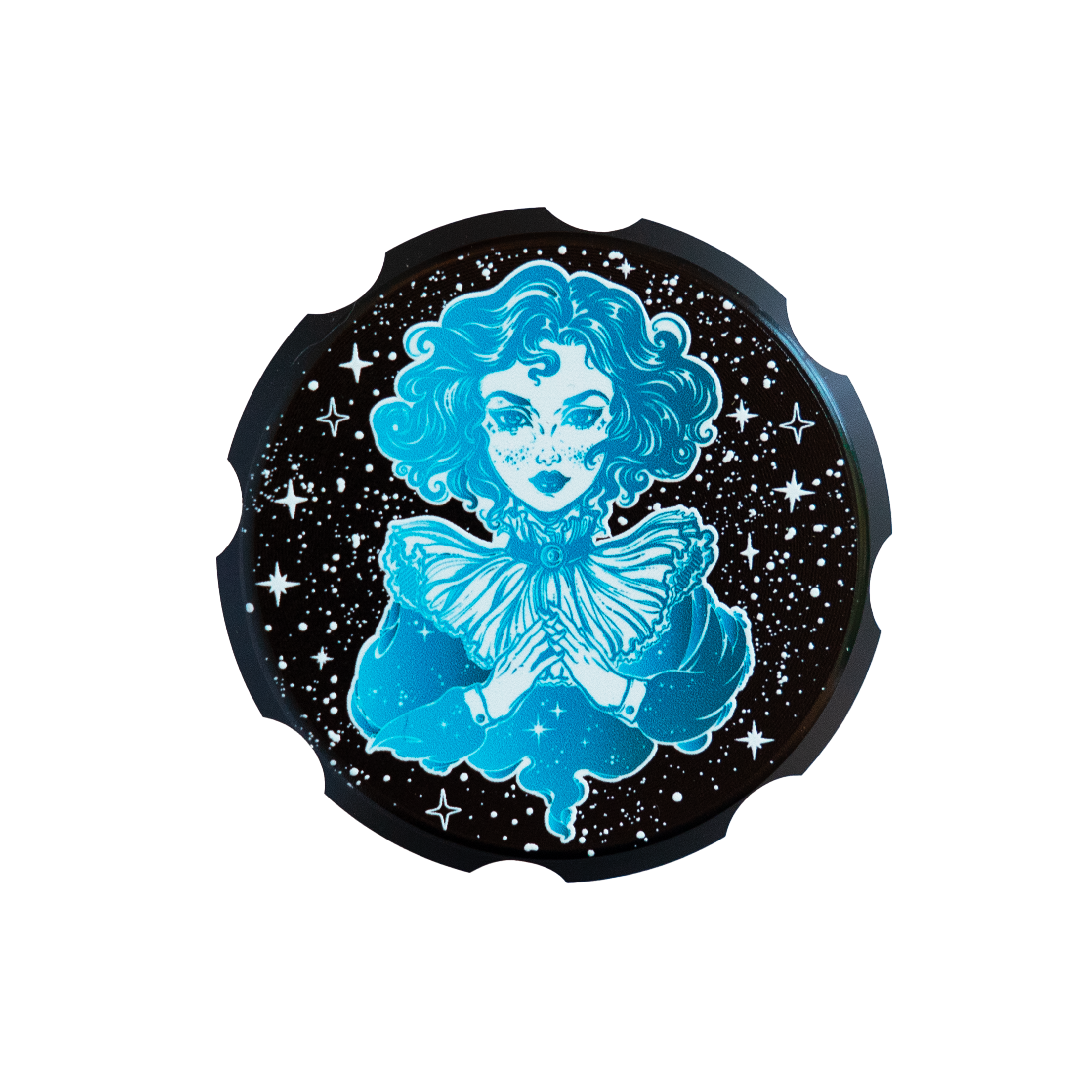Limited Edition Metal Aluminum Cosmic Witch Grinder