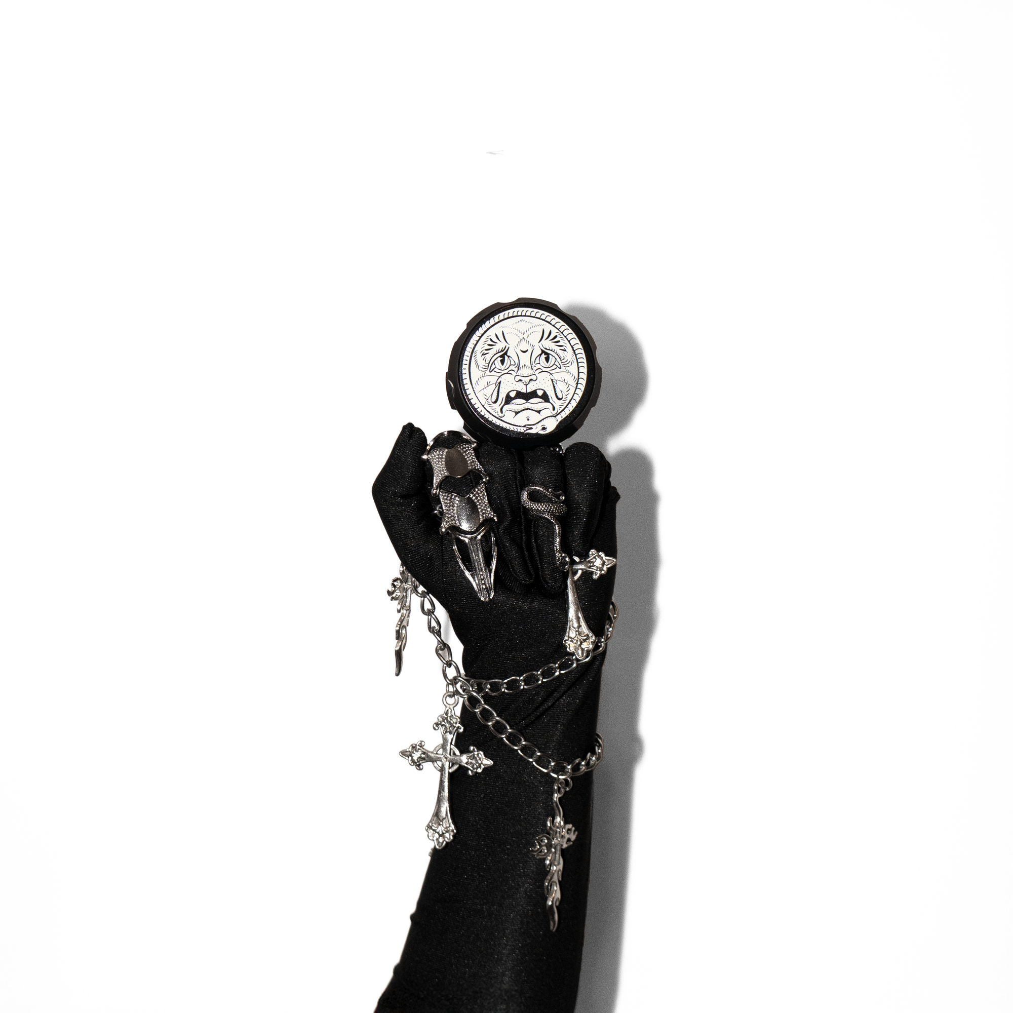 Laugh Now, Cry Later Metal Grinder by XinaXiii