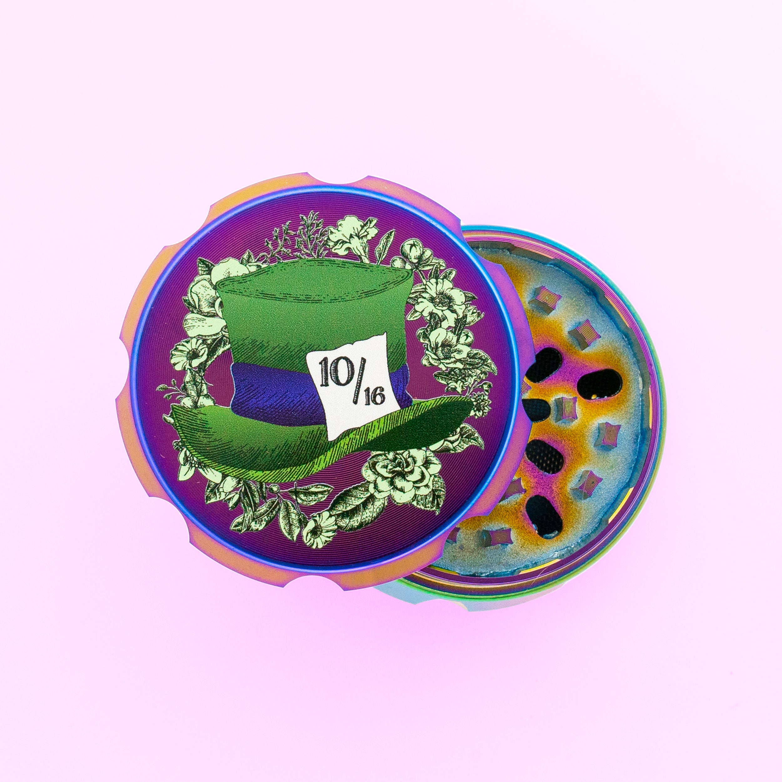 Mad Hatter Metal Grinder by Ella Dandelion