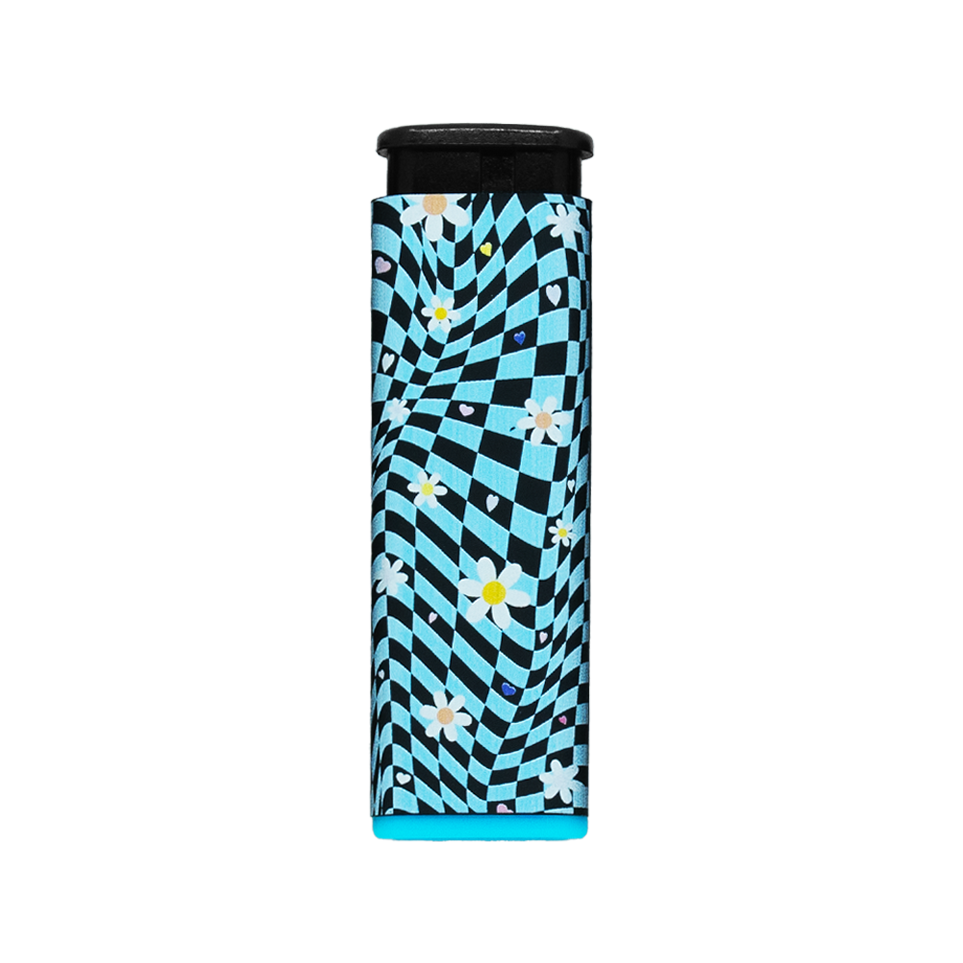 Blue Daisy Chain Torch Lighter