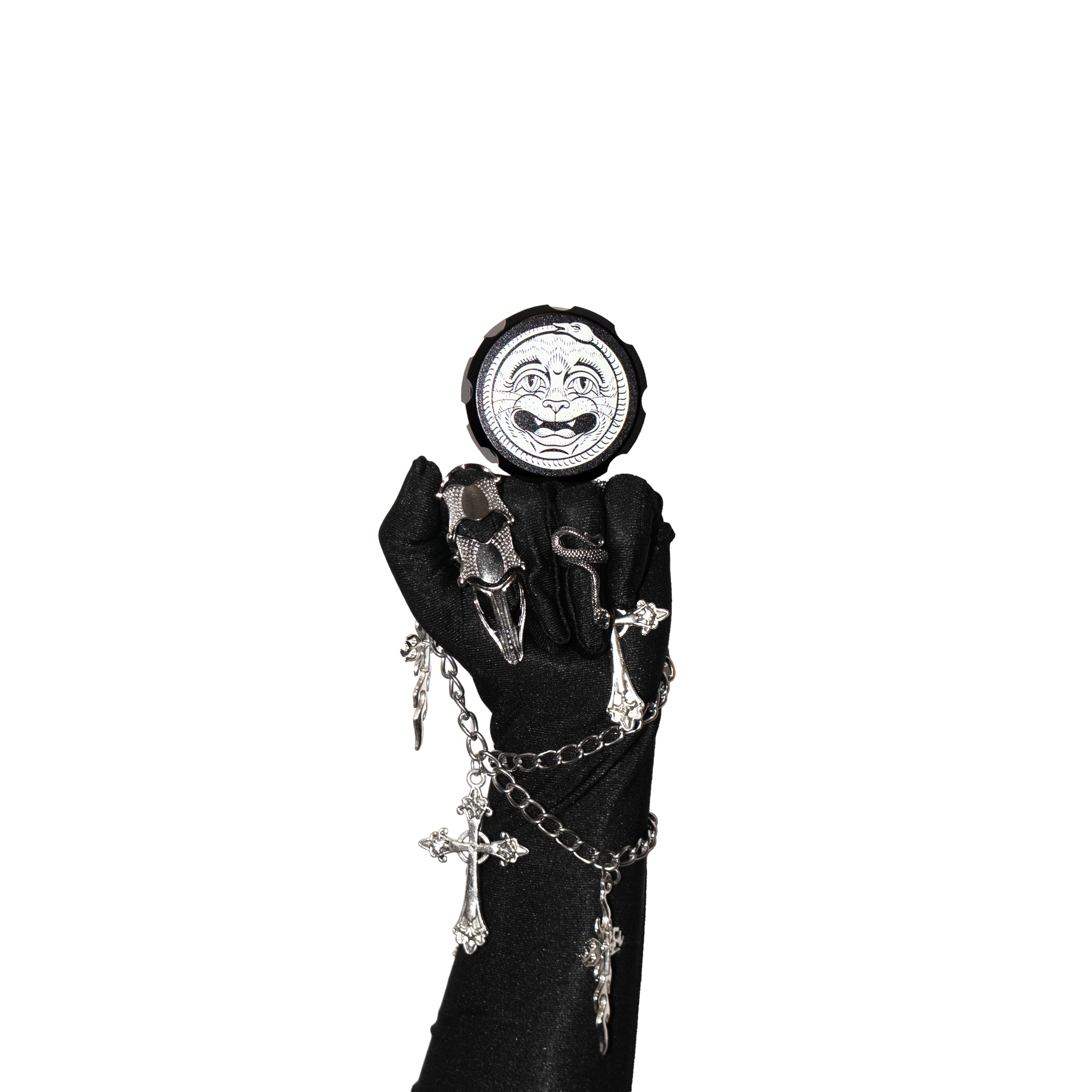 Laugh Now, Cry Later Metal Grinder by XinaXiii