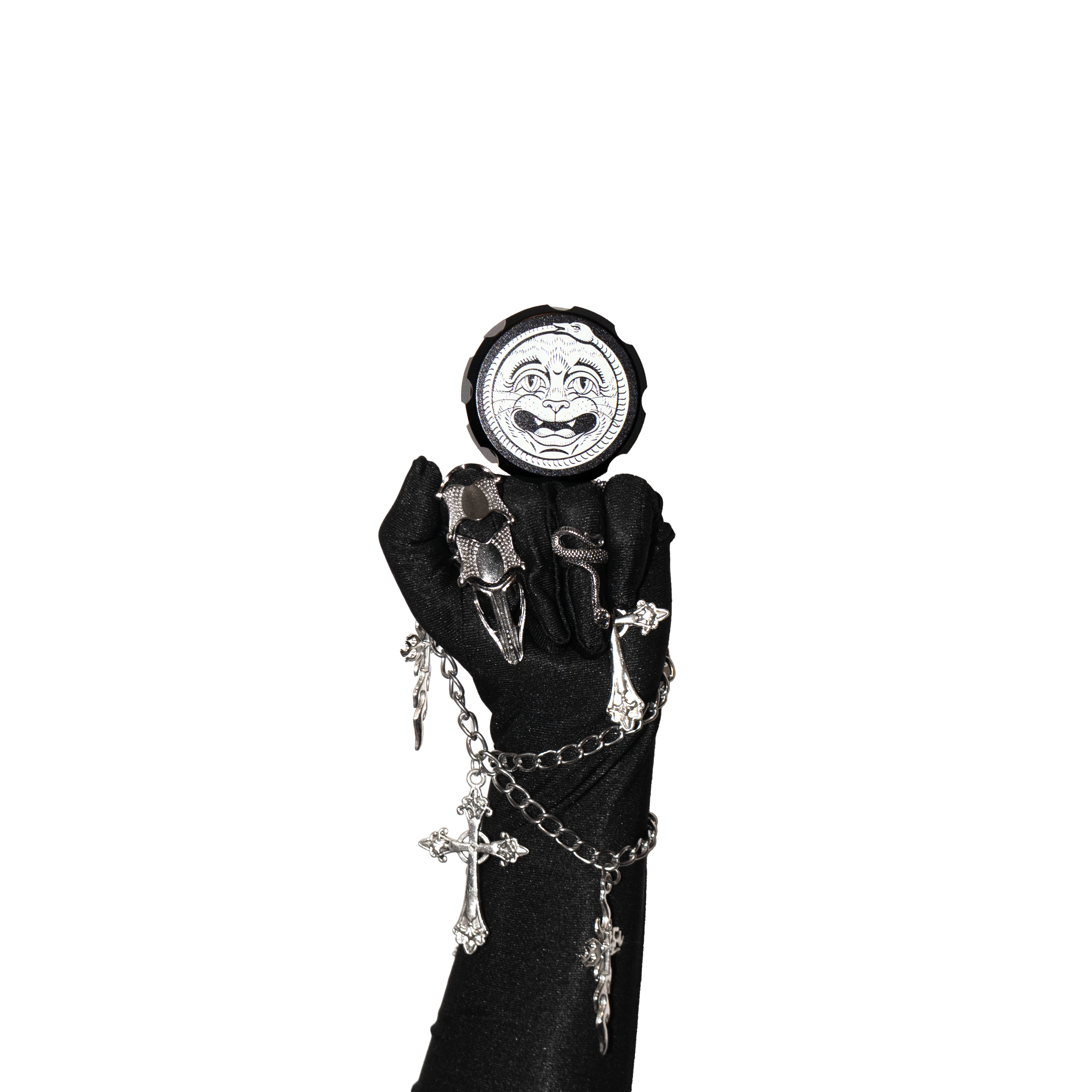 Laugh Now, Cry Later Metal Grinder by XinaXiii