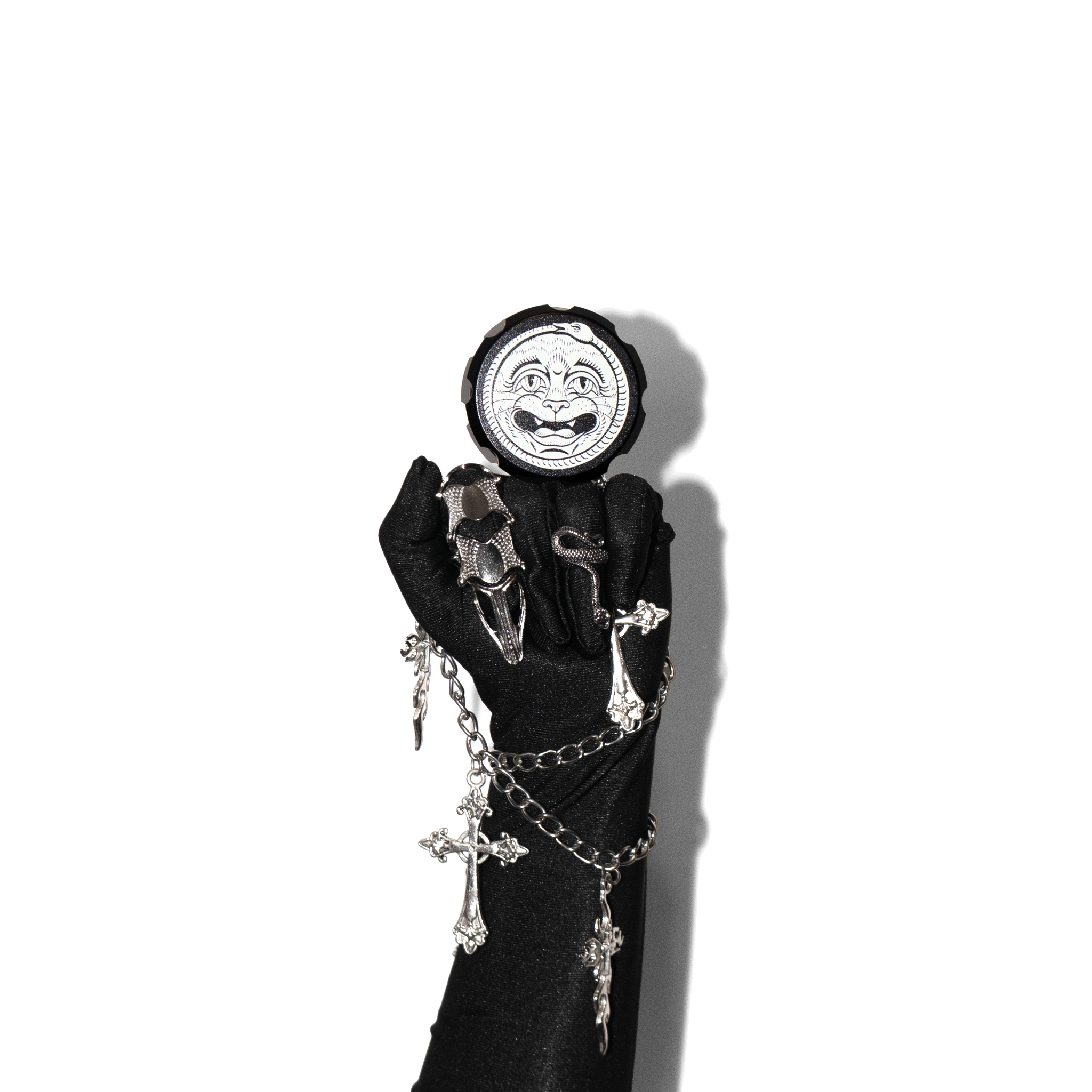 Laugh Now, Cry Later Metal Grinder by XinaXiii