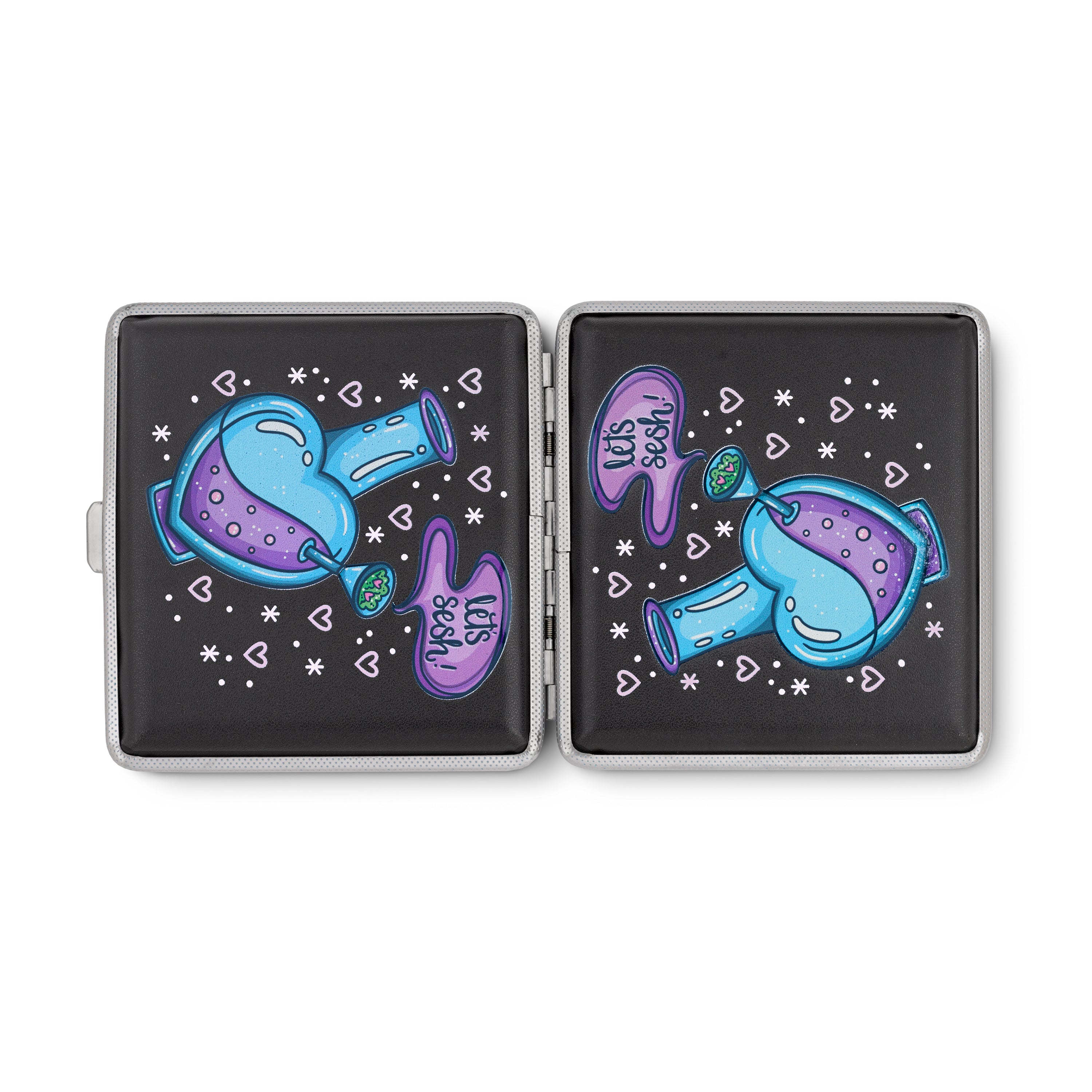 Let's Sesh Joint or Vape Stash Case by Tarryn Ann