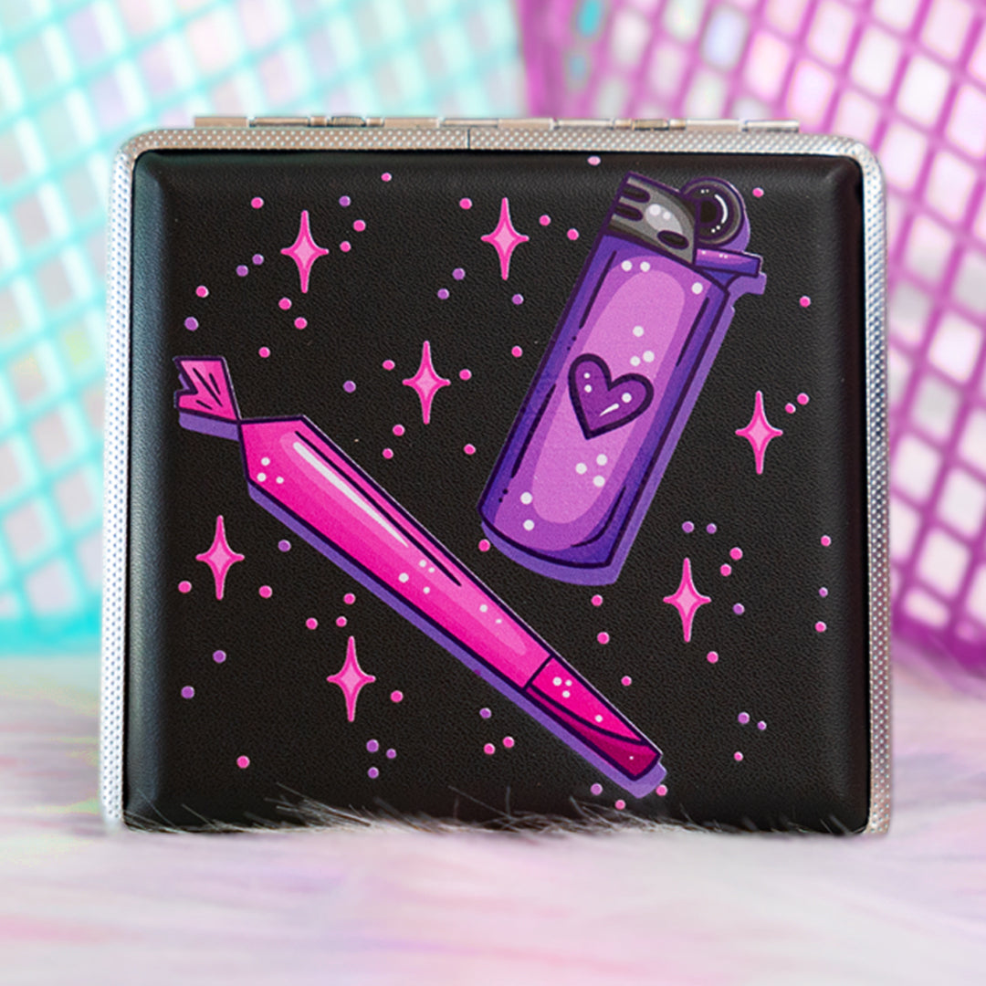 Puff Puff Pass Joint or Vape Stash Case by Tarryn Ann