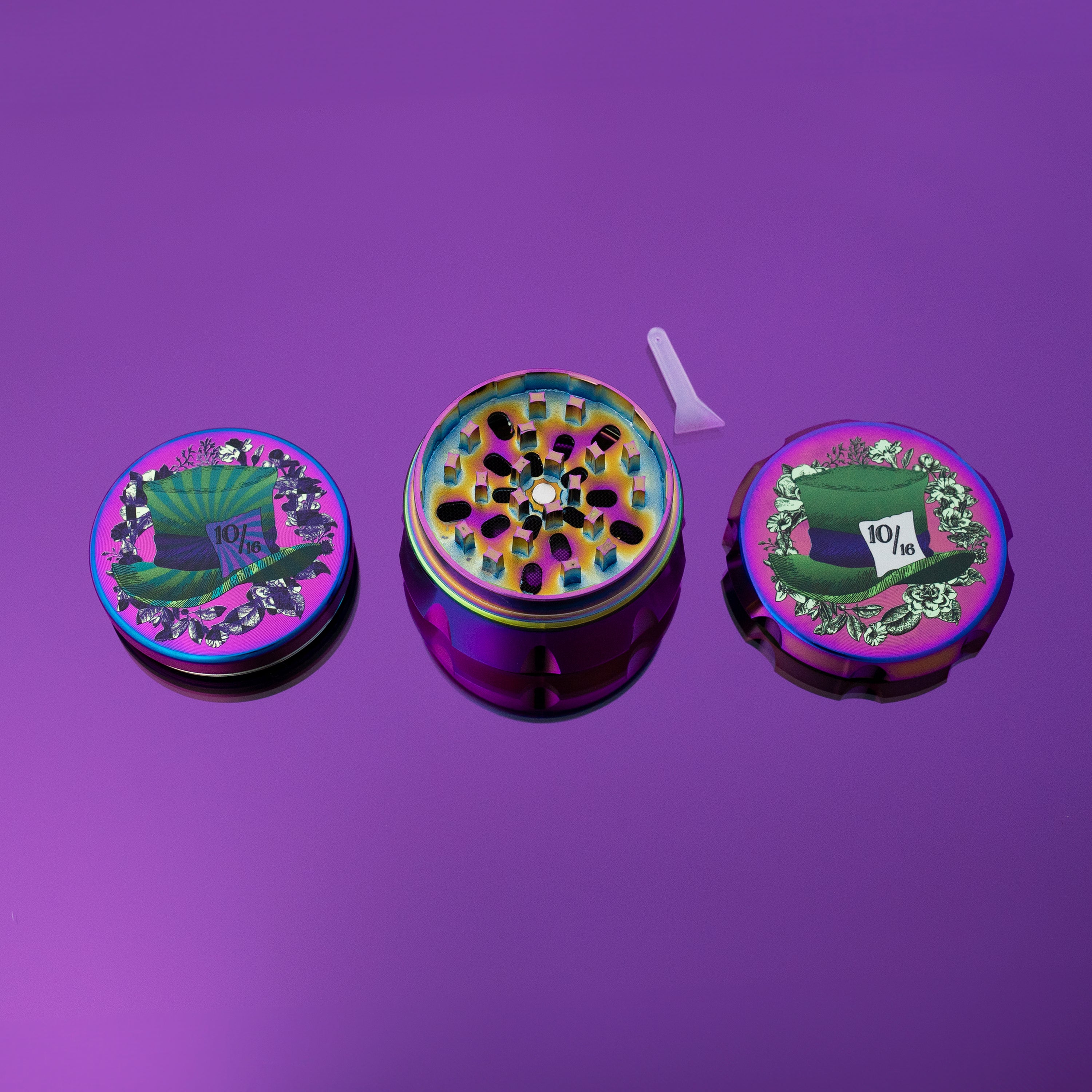 Mad Hatter Metal Grinder by Ella Dandelion