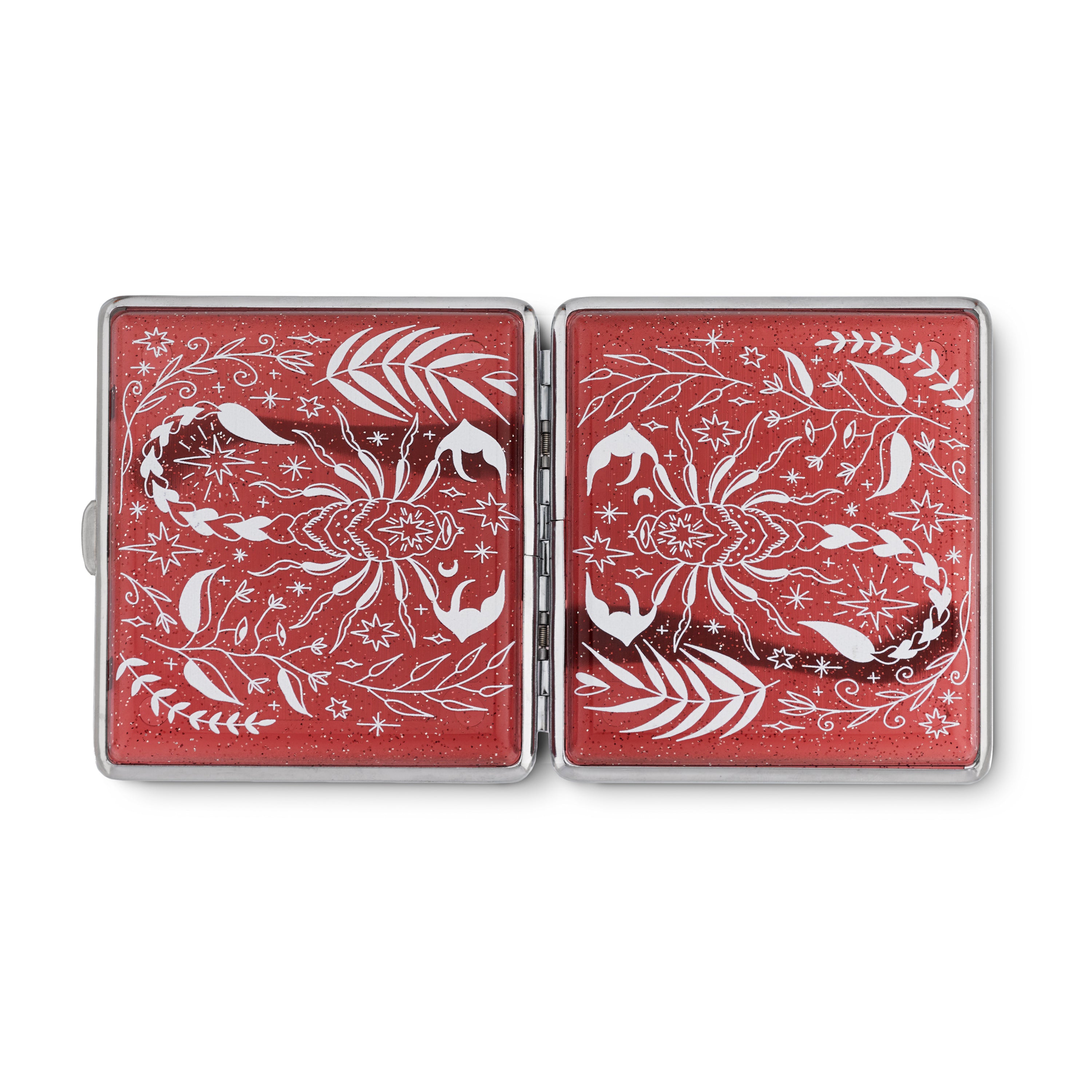 Scorpio Joint Case | Red Glitter Astrology Stash Box