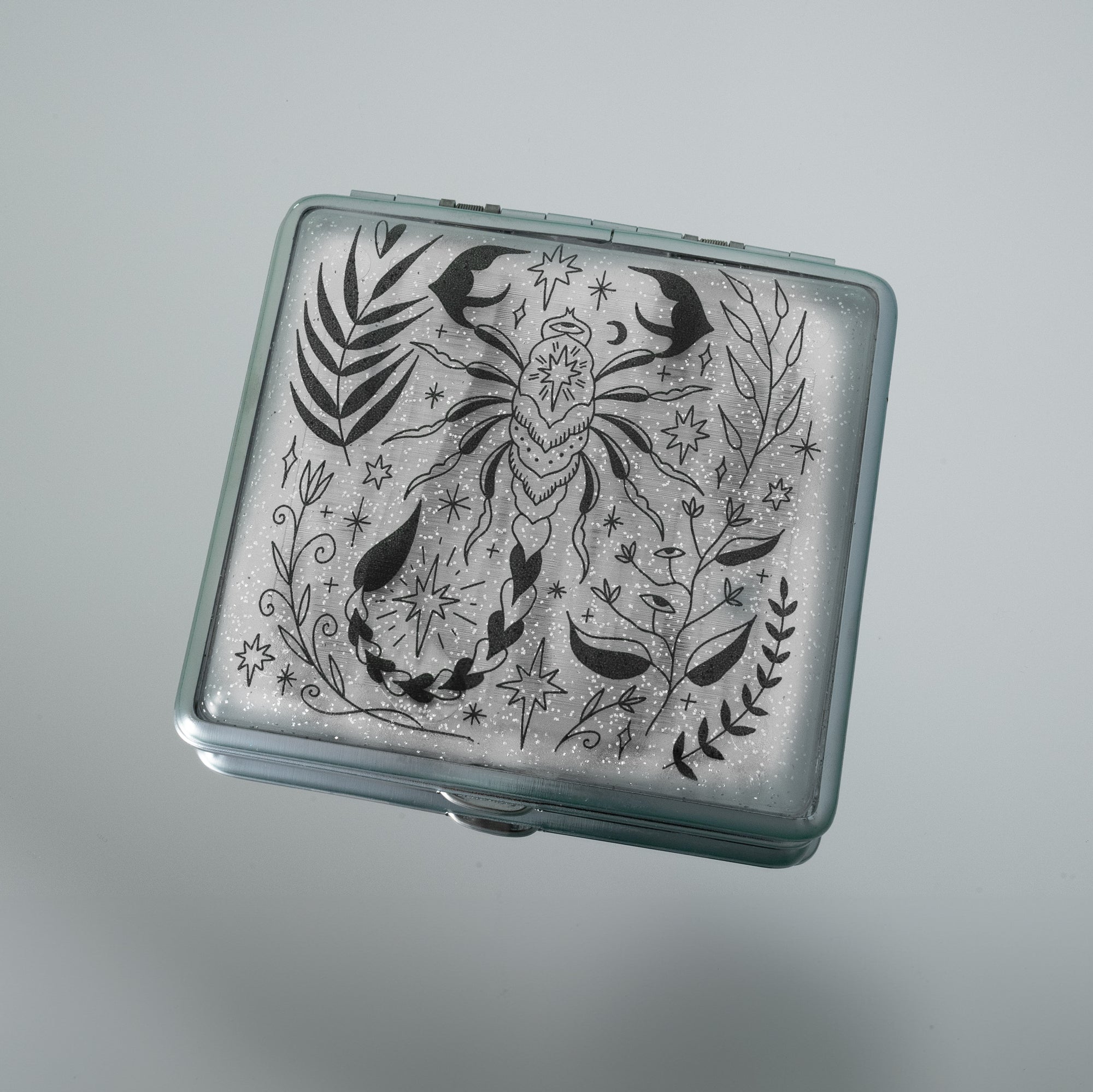 Clear Glitter Scorpio Case