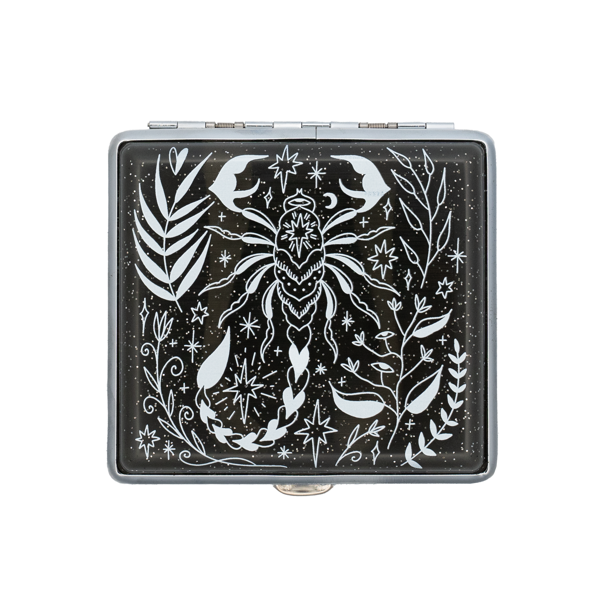 Black Glitter Scorpio Case