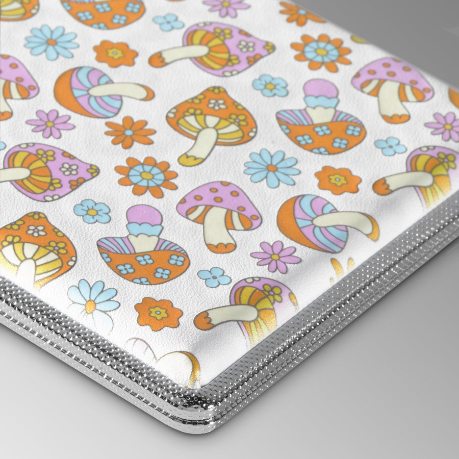 Retro Shroom Square Joint Case | Psychedelic Mushroom Print