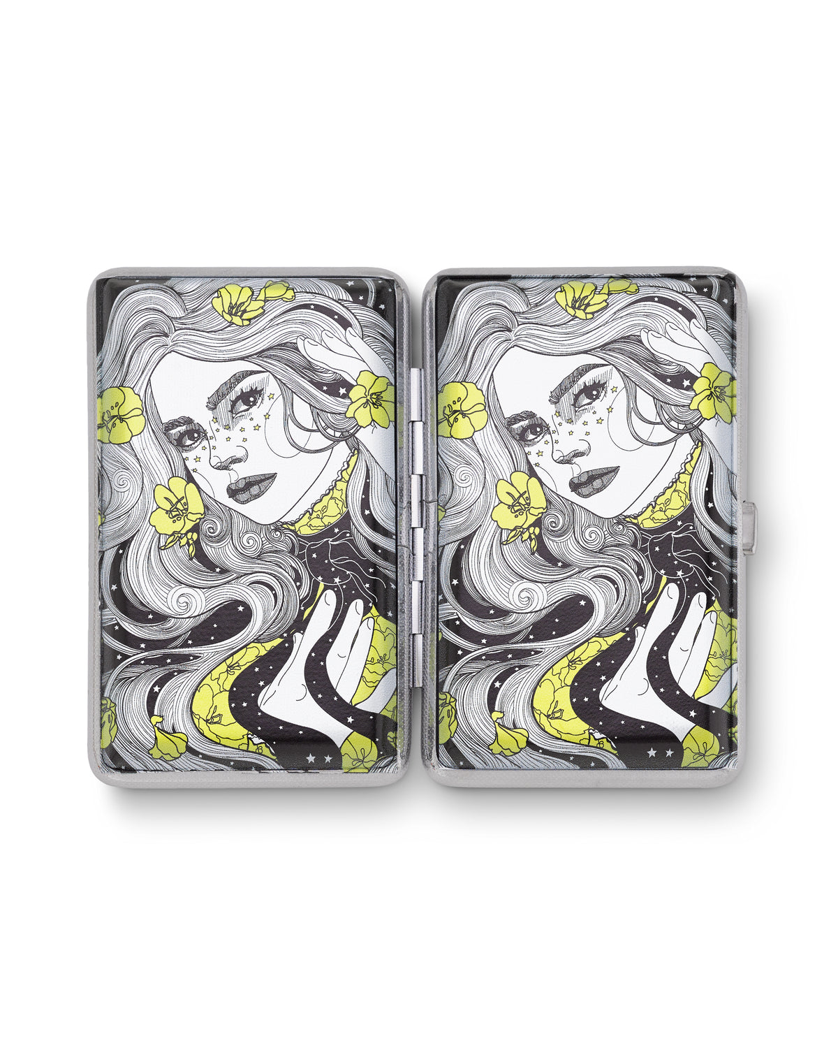 Starry Eyed Joint Stash Case | Celestial Metal Holder